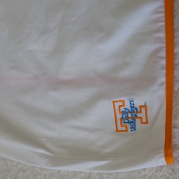 NEW Tennessee Adidas Vintge UT Lady Vols Tennis Skirt Orange White Logo Split XL - Picture 8 of 13